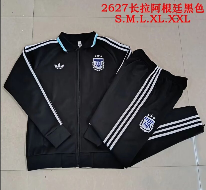 AAA Quality Argentina 26/27 Tracksuit - Black